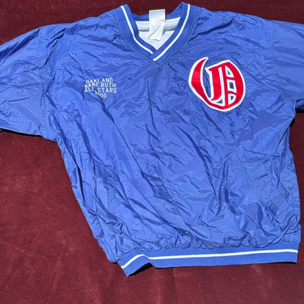 Vintage Rawlings Pullover Jacket Oakland  Oakland Baby Ruth  All Stars 2000
